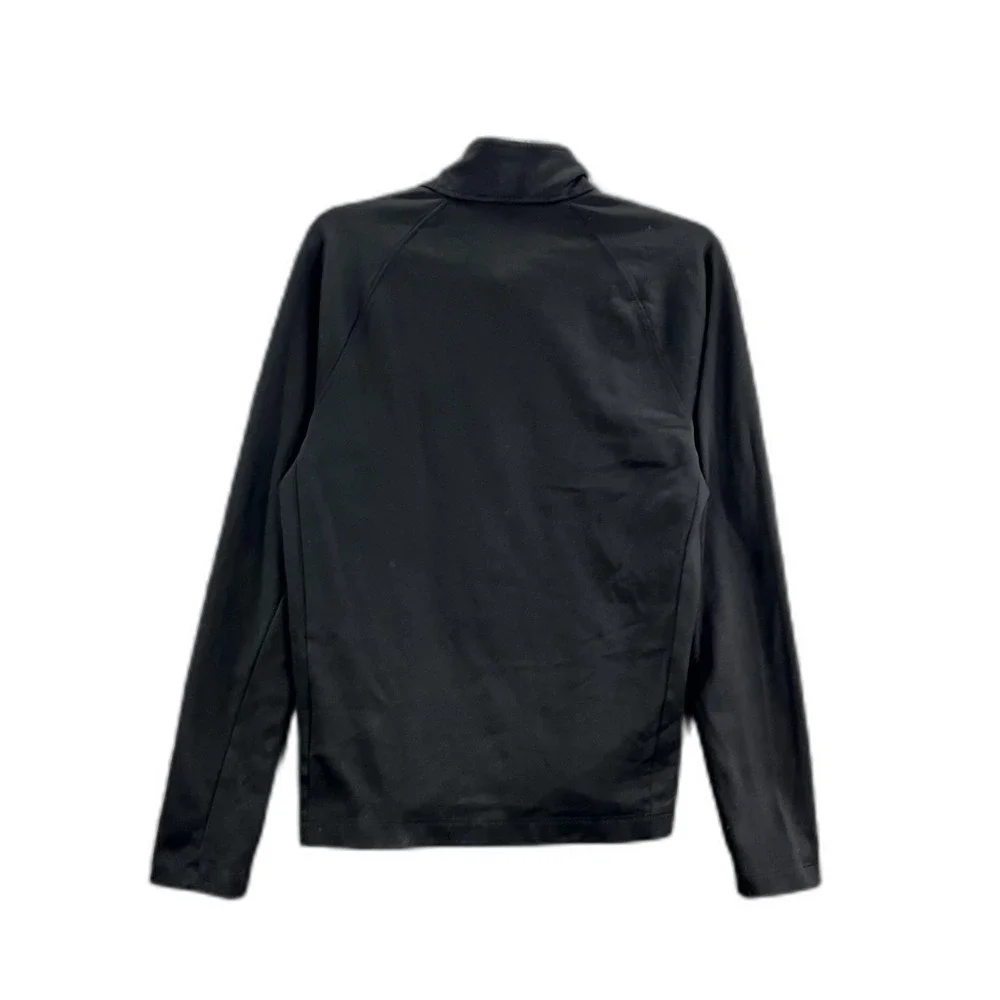 The North Face Jacket Mens S Black Ful Zip Raglan Sleeve Mock Neck Performance